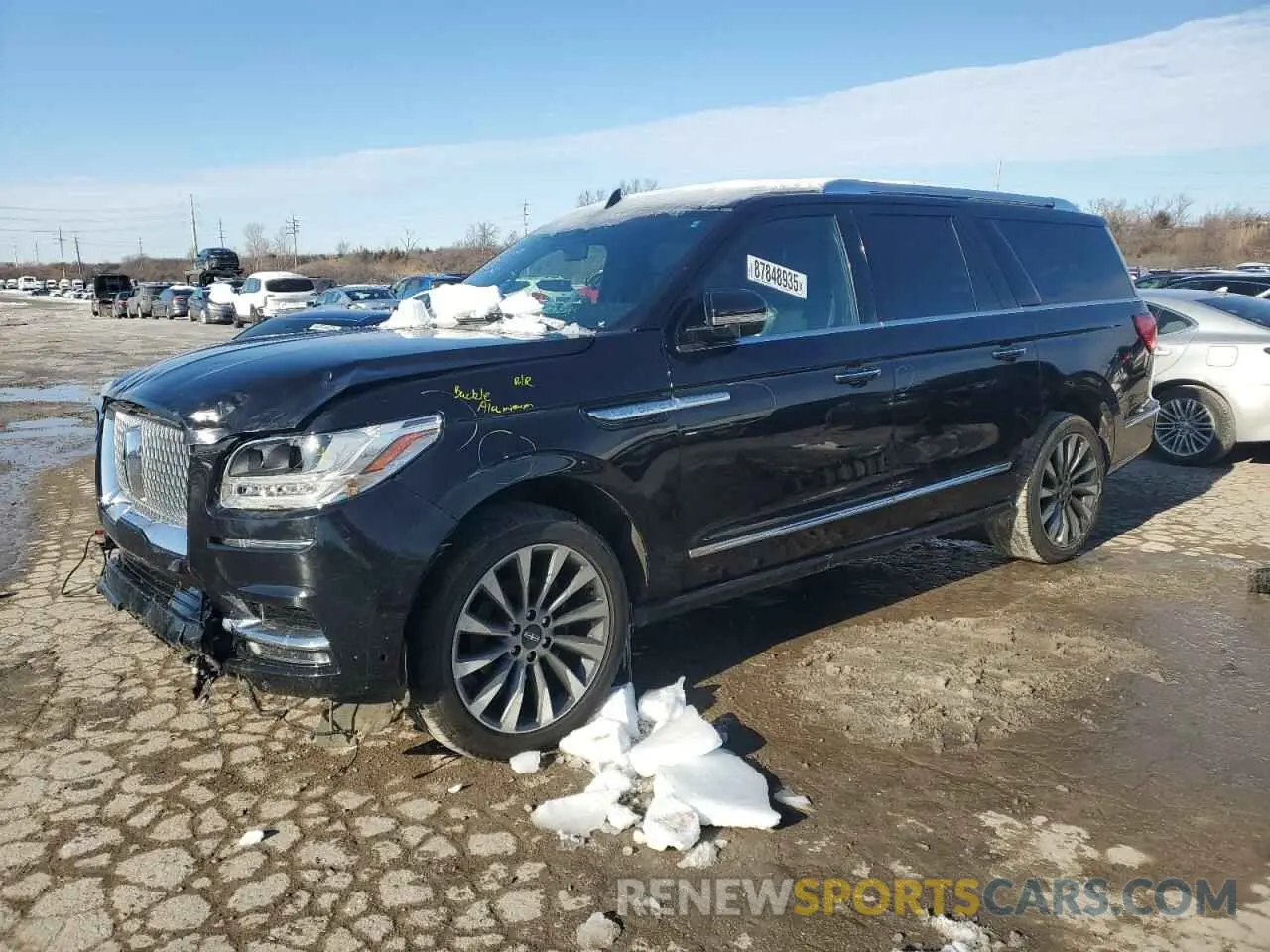 1 Photograph of a damaged car 5LMJJ3LT6LEL09609 LINCOLN NAVIGATOR 2020
