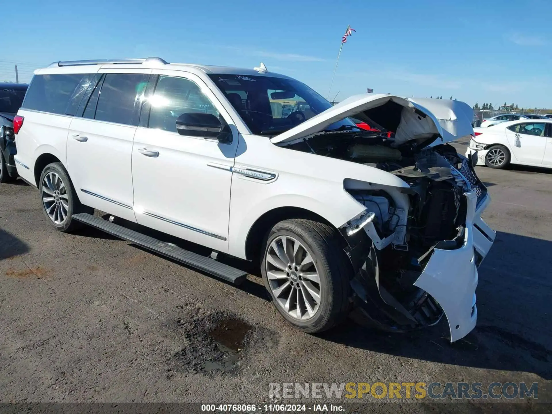 1 Photograph of a damaged car 5LMJJ3LT9LEL11872 LINCOLN NAVIGATOR 2020
