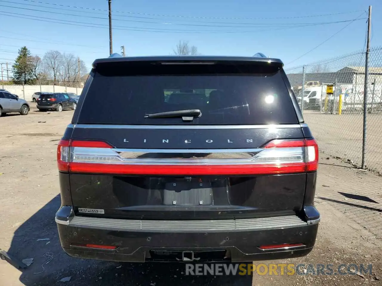6 Photograph of a damaged car 5LMJJ3LTXLEL01870 LINCOLN NAVIGATOR 2020