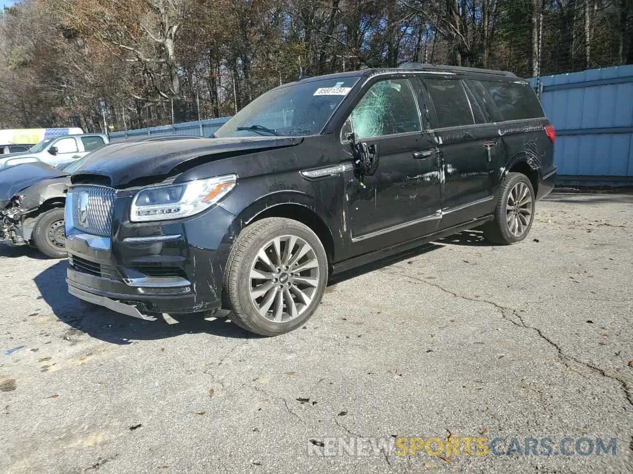 1 Photograph of a damaged car 5LMJJ3LT8MEL06986 LINCOLN NAVIGATOR 2021