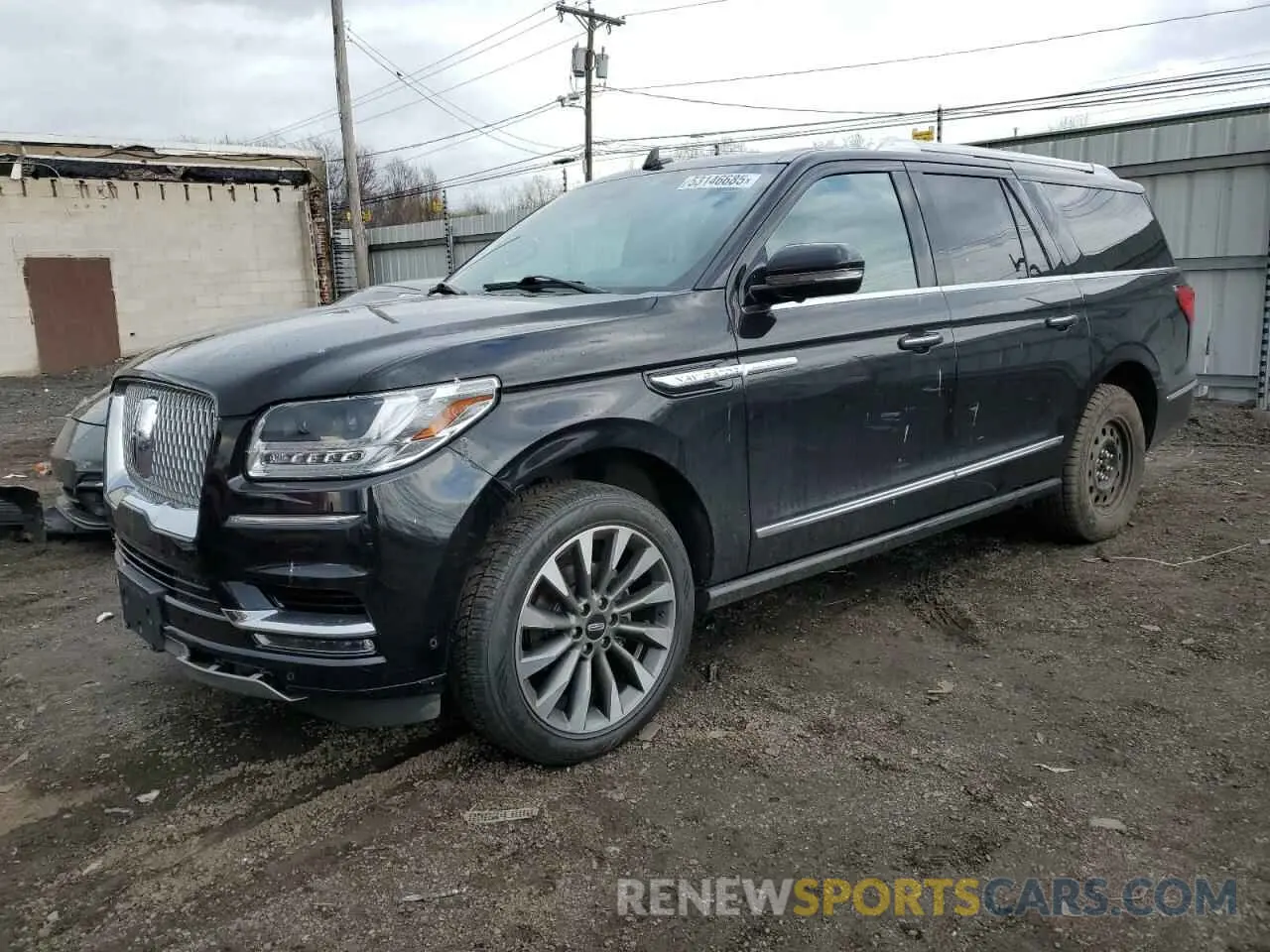 1 Photograph of a damaged car 5LMJJ3LTXMEL04818 LINCOLN NAVIGATOR 2021