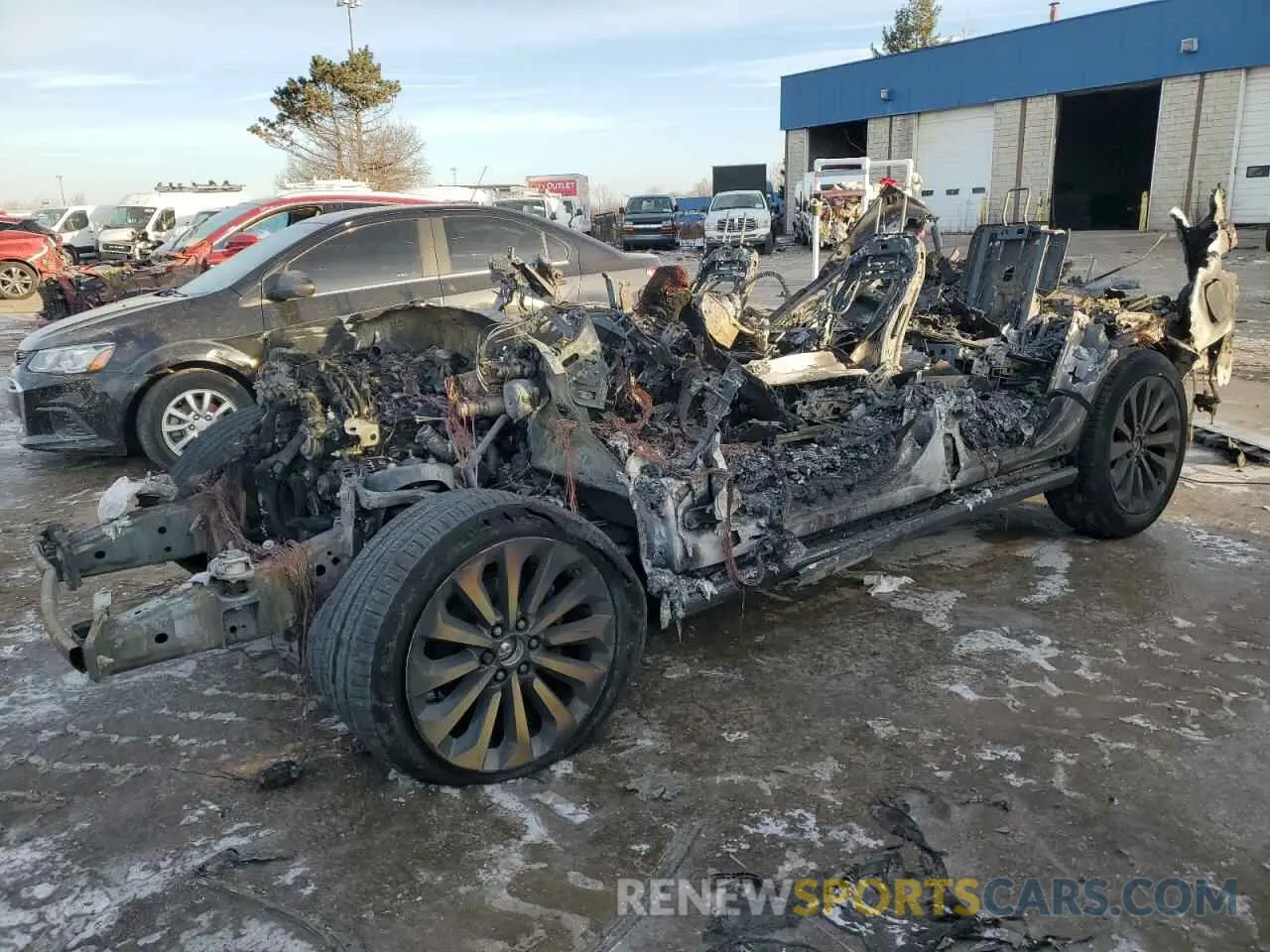 1 Photograph of a damaged car 5LMJJ2LT5NEL01532 LINCOLN NAVIGATOR 2022