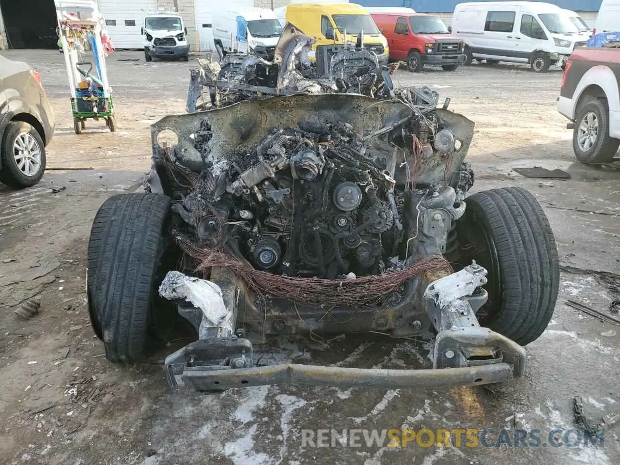 5 Photograph of a damaged car 5LMJJ2LT5NEL01532 LINCOLN NAVIGATOR 2022
