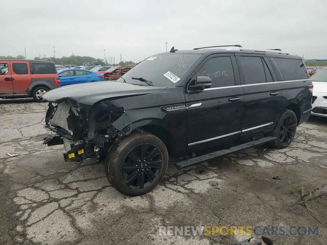 1 Photograph of a damaged car 5LMJJ3LG2PEL02407 LINCOLN NAVIGATOR 2023