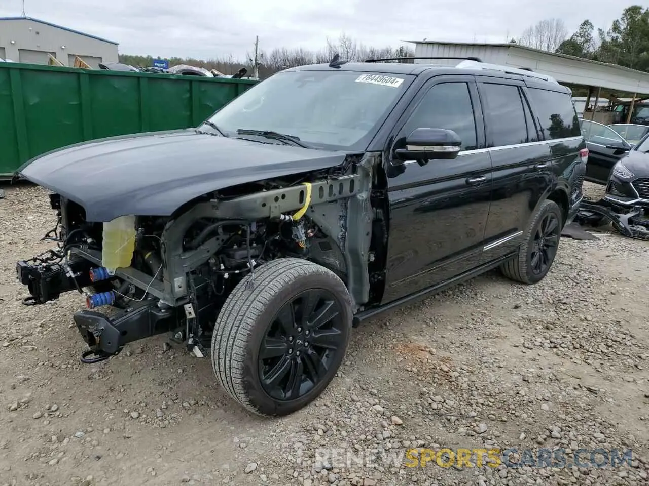 1 Photograph of a damaged car 5LMJJ2LG8REL18608 LINCOLN NAVIGATOR 2024