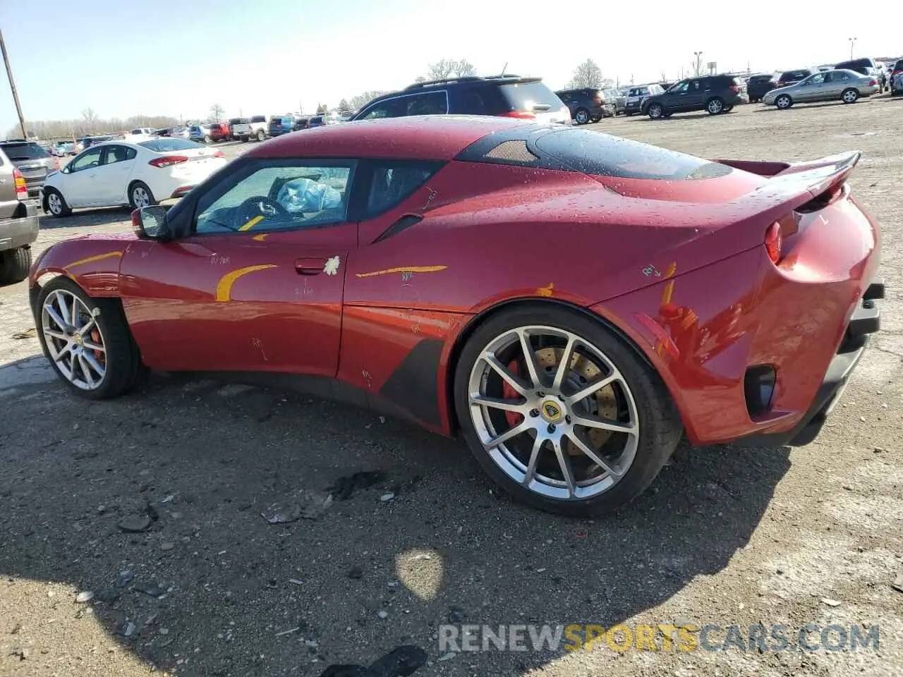 2 Photograph of a damaged car SCCLMDDNXLHA11173 LOTUS ALL MODELS 2020