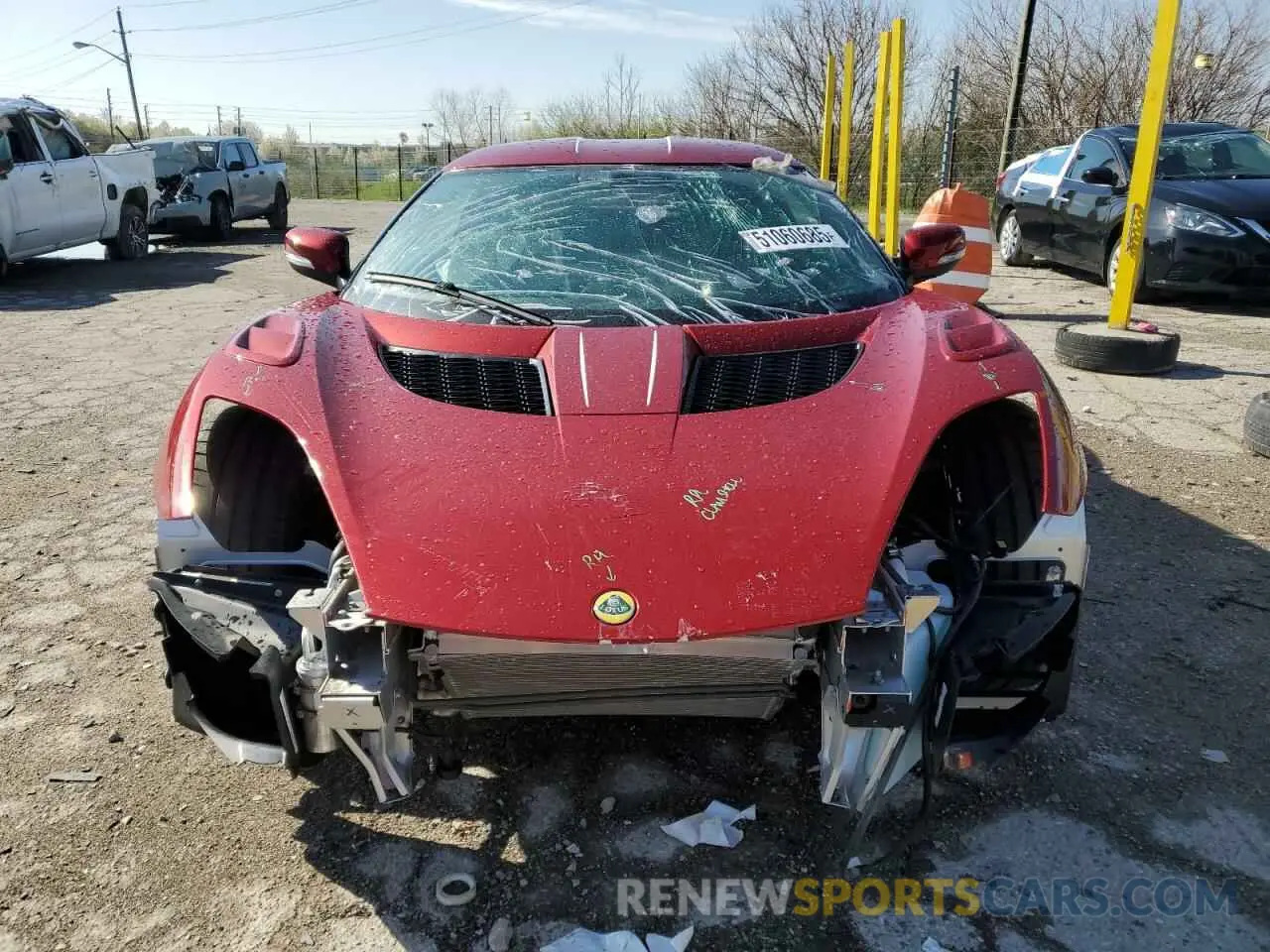 5 Photograph of a damaged car SCCLMDDNXLHA11173 LOTUS ALL MODELS 2020