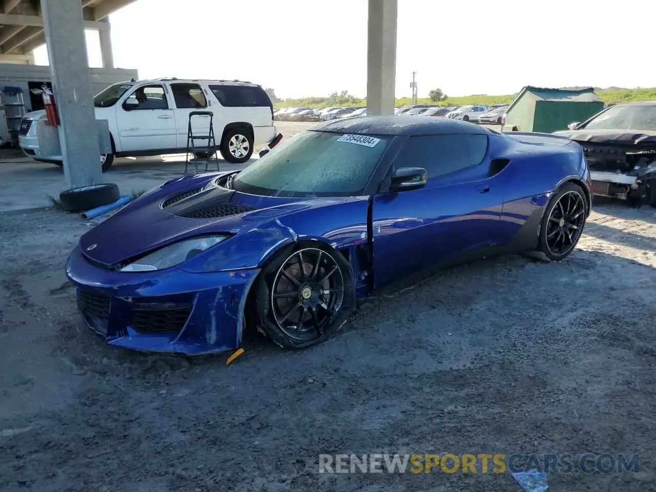 1 Photograph of a damaged car SCCLMDDN0MHA10373 LOTUS ALL MODELS 2021