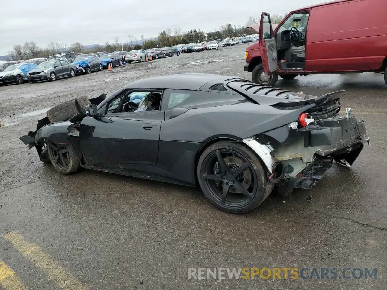 2 Photograph of a damaged car SCCLMDDN5MHA10403 LOTUS ALL MODELS 2021