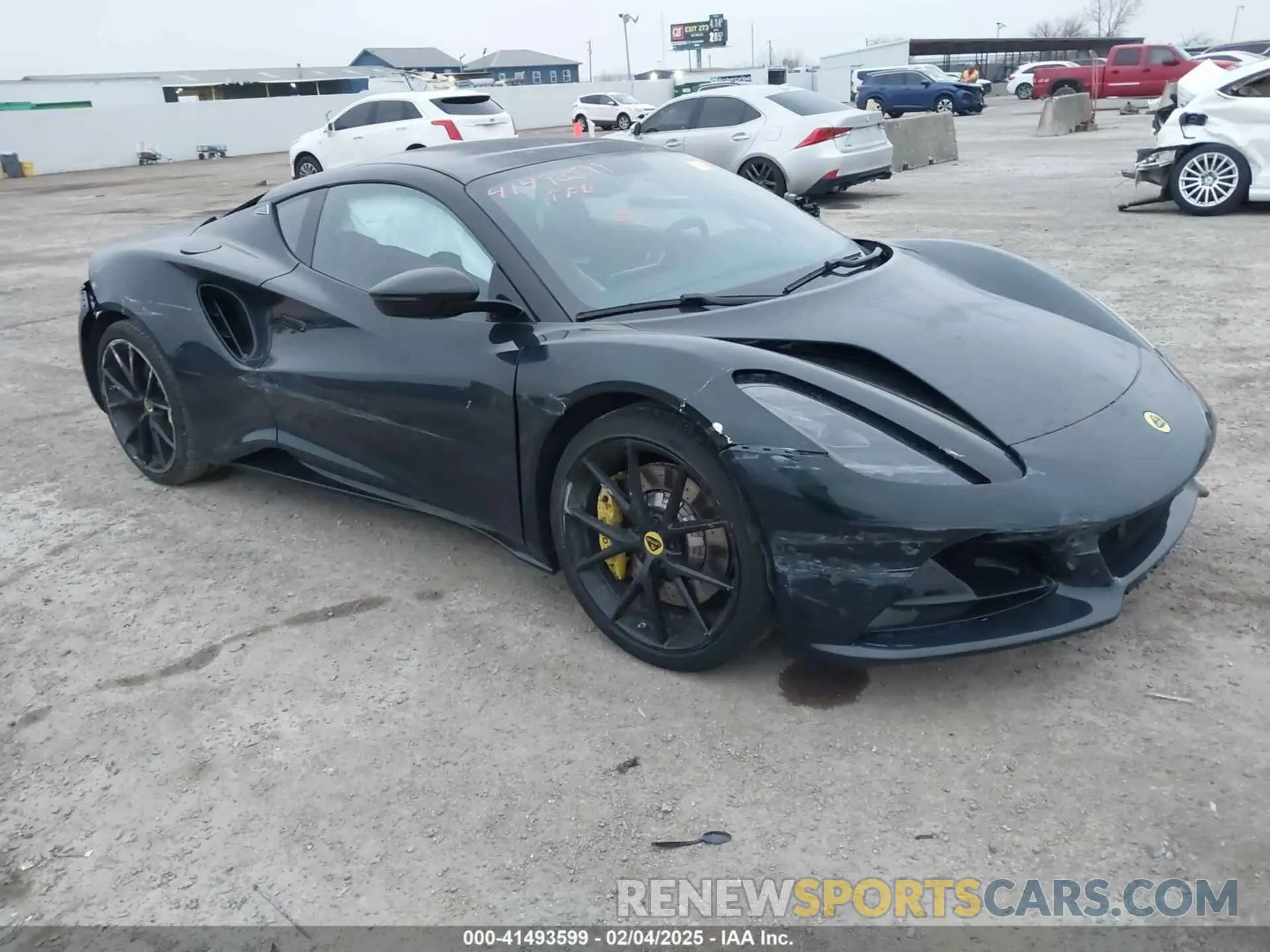 1 Photograph of a damaged car SCCLEKAXXRHA12761 LOTUS EMIRA 2024