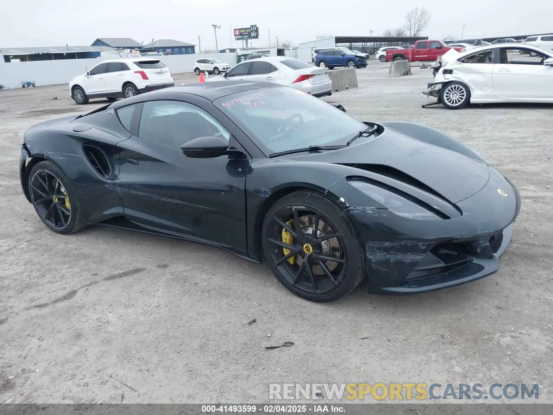 17 Photograph of a damaged car SCCLEKAXXRHA12761 LOTUS EMIRA 2024