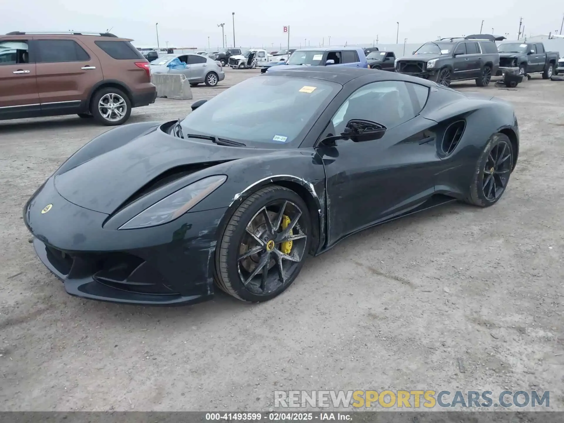 2 Photograph of a damaged car SCCLEKAXXRHA12761 LOTUS EMIRA 2024