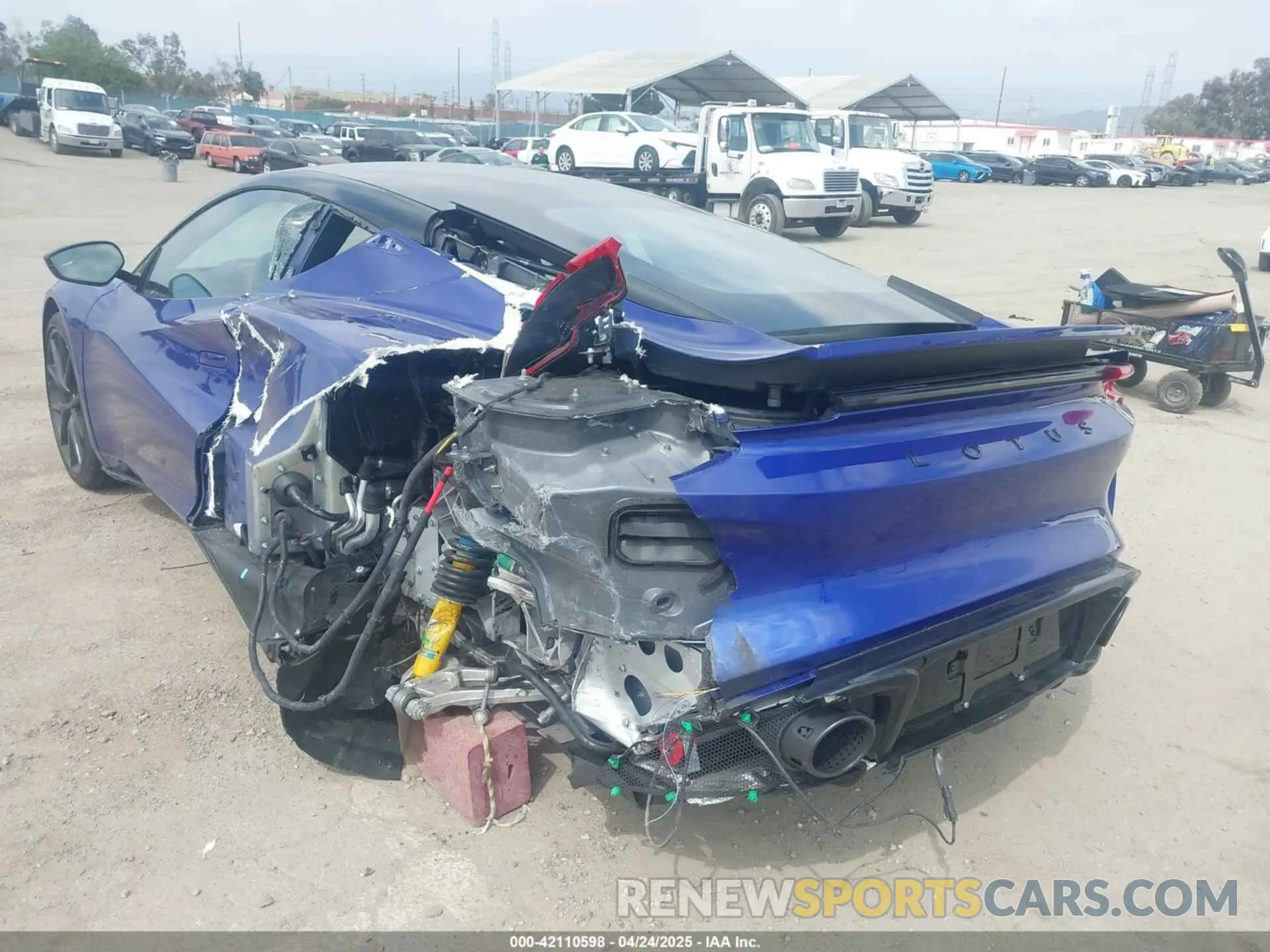 3 Photograph of a damaged car SCCLEKMX7RHB45196 LOTUS EMIRA 2024