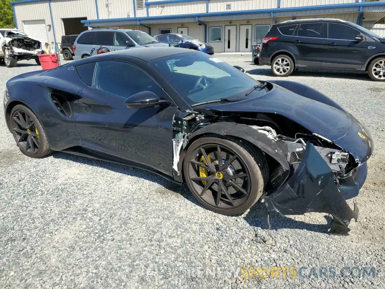 4 Photograph of a damaged car SCCLEKAX6RHB10413 LOTUS EMIRA FIRS 2024