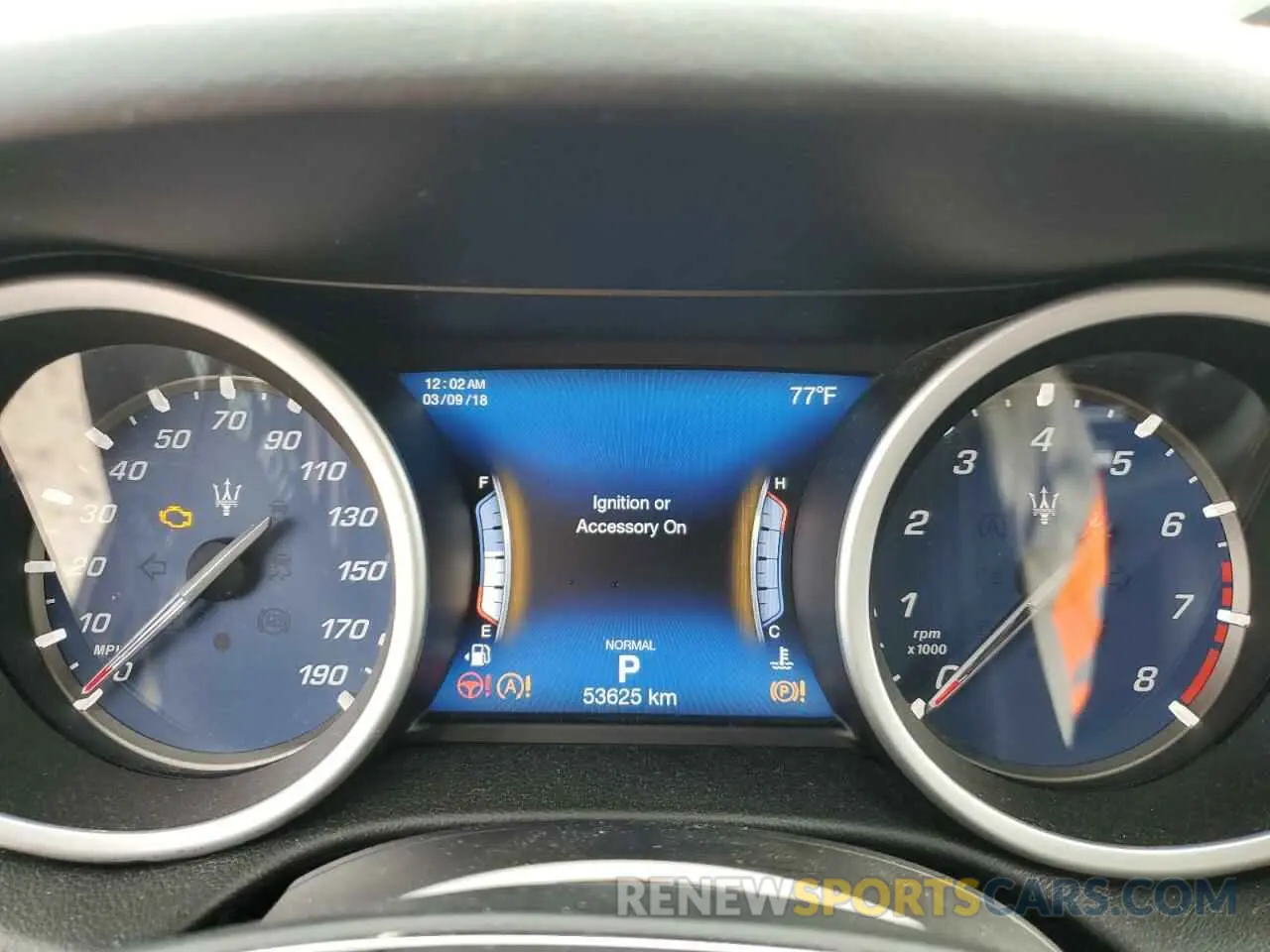 9 Photograph of a damaged car ZAM57XSA2K1328545 MASERATI ALL MODELS 2019