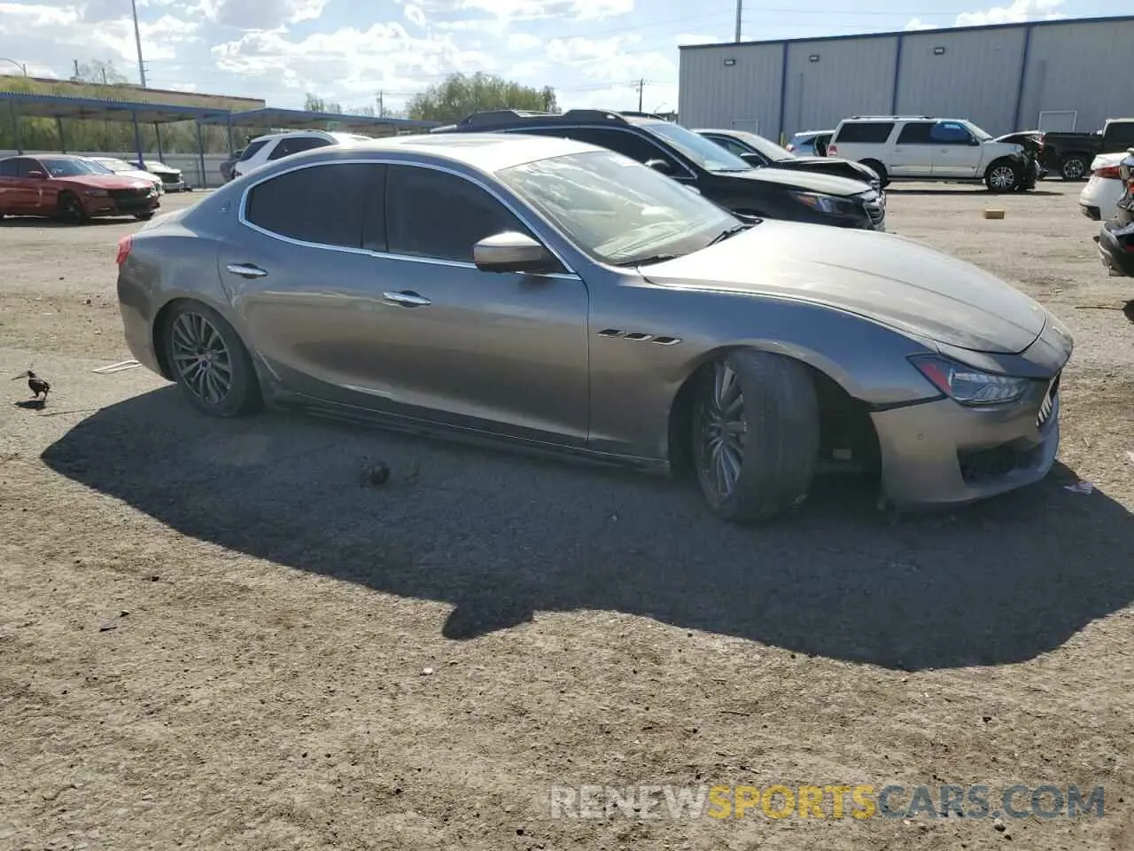 4 Photograph of a damaged car ZAM57XSA4K1315392 MASERATI ALL MODELS 2019
