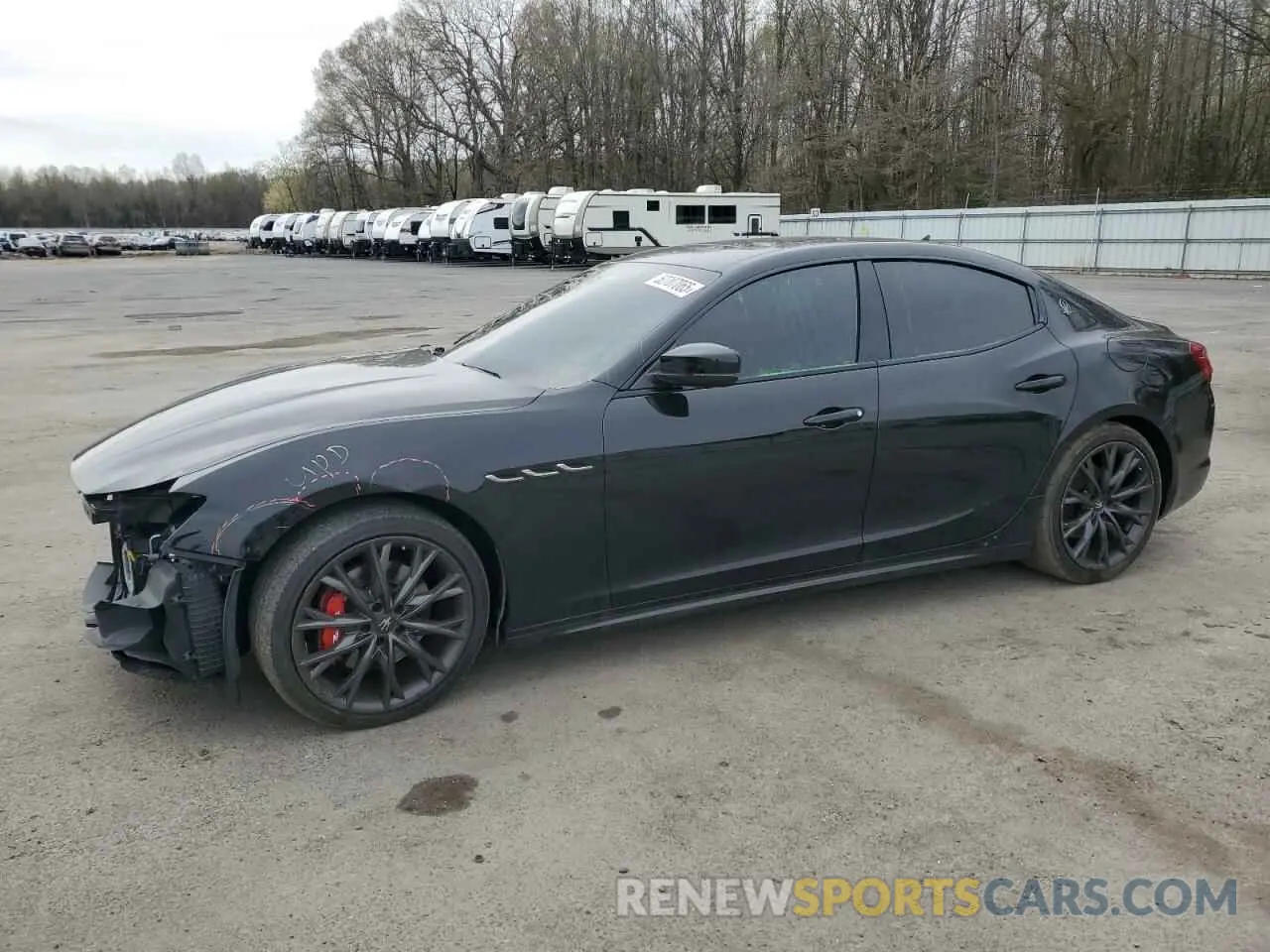 1 Photograph of a damaged car ZAM57XSA4K1324951 MASERATI ALL MODELS 2019