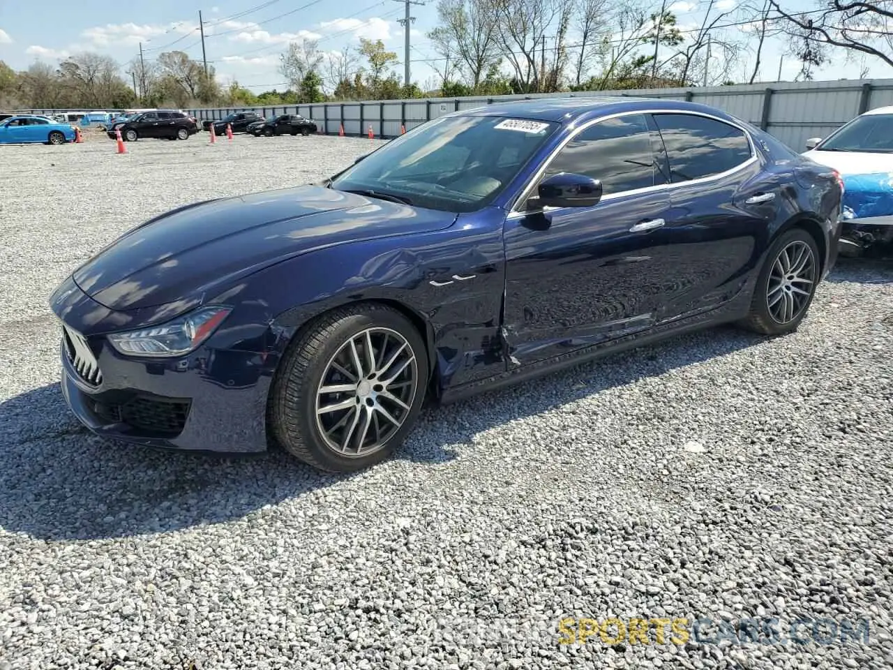 1 Photograph of a damaged car ZAM57XSA5K1328314 MASERATI ALL MODELS 2019