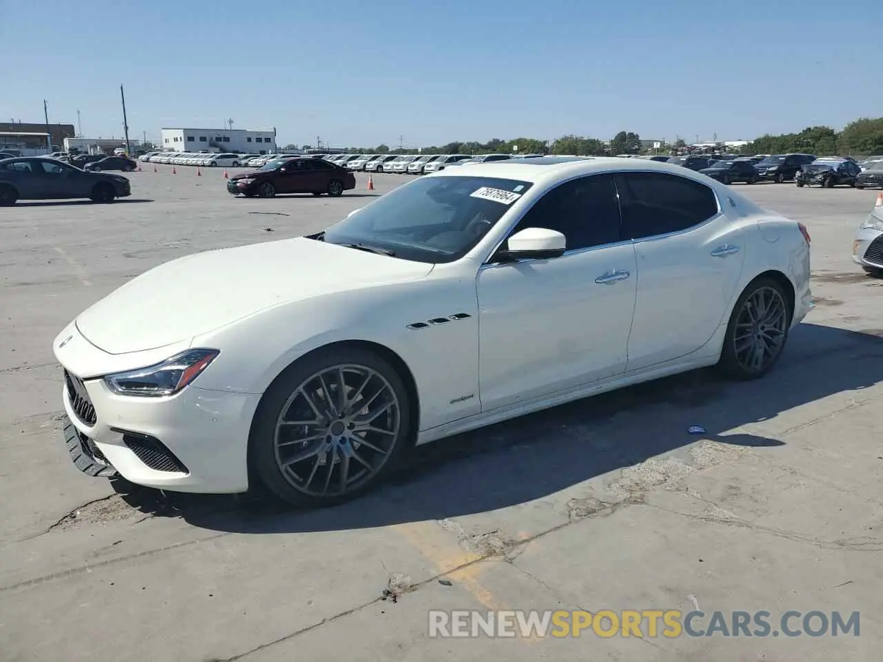 1 Photograph of a damaged car ZAM57XSS3K1319202 MASERATI ALL MODELS 2019