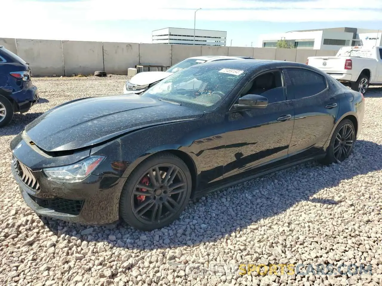 1 Photograph of a damaged car ZAM57YSA3K1311145 MASERATI ALL MODELS 2019