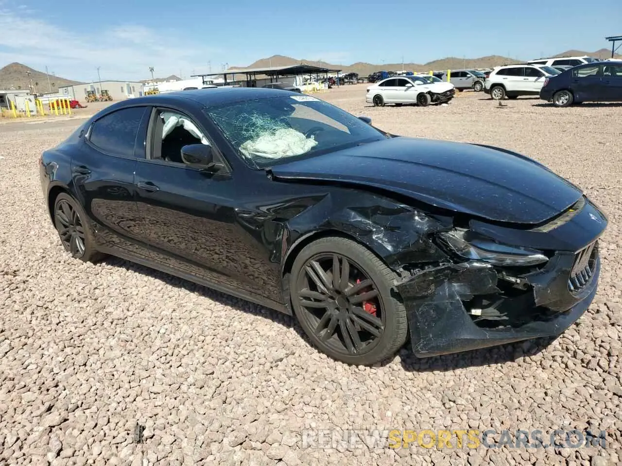 4 Photograph of a damaged car ZAM57YSA3K1311145 MASERATI ALL MODELS 2019