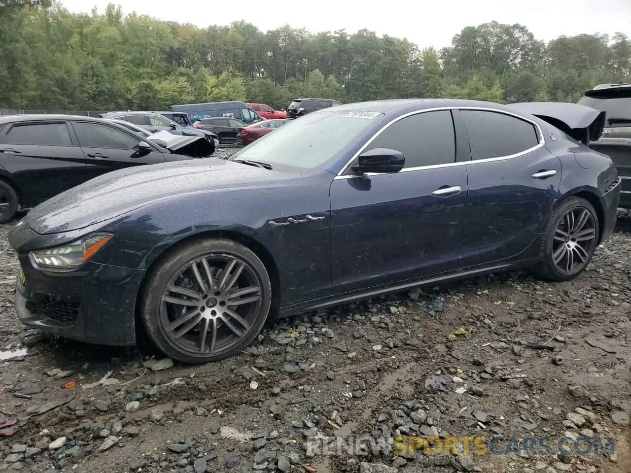 1 Photograph of a damaged car ZAM57YSA5K1315147 MASERATI ALL MODELS 2019