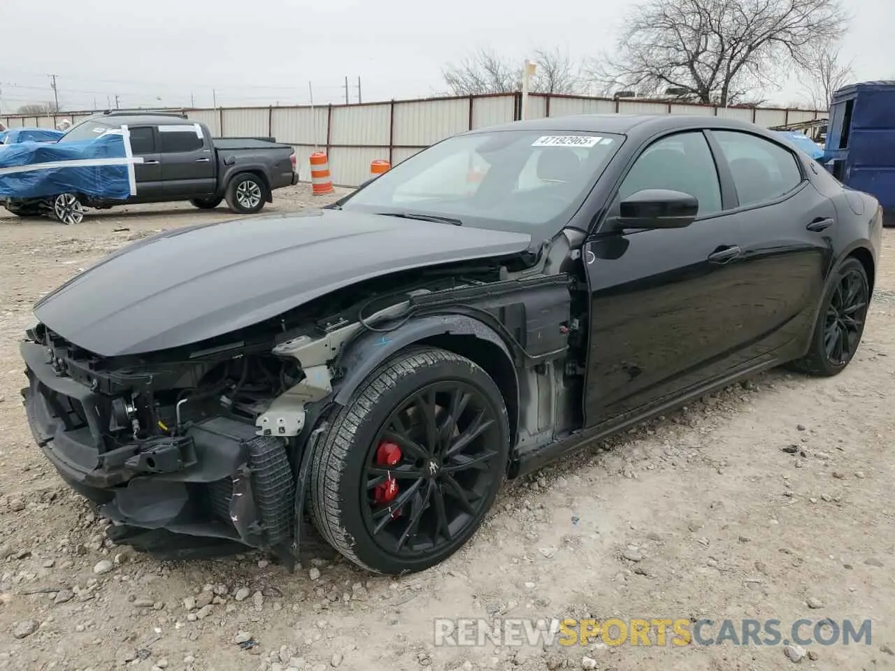 1 Photograph of a damaged car ZAM57YSA9K1334039 MASERATI ALL MODELS 2019