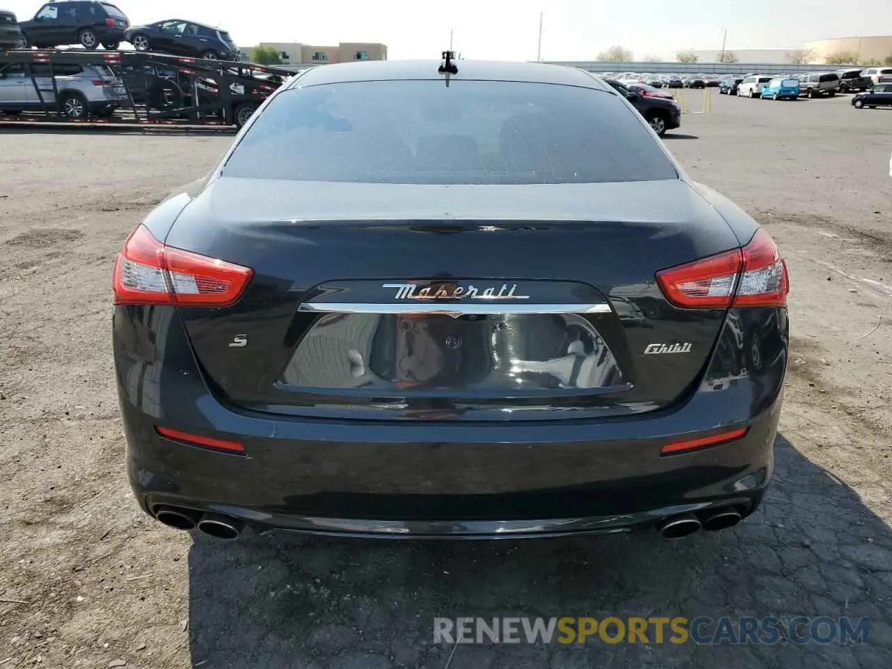 6 Photograph of a damaged car ZAM57YSL2K1320159 MASERATI ALL MODELS 2019