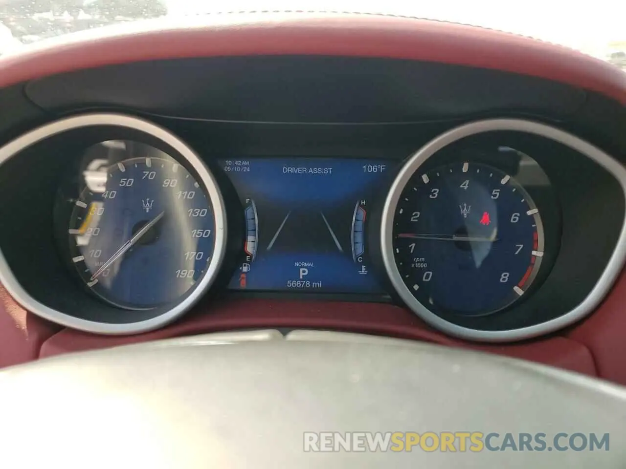 9 Photograph of a damaged car ZAM57YSL2K1320159 MASERATI ALL MODELS 2019