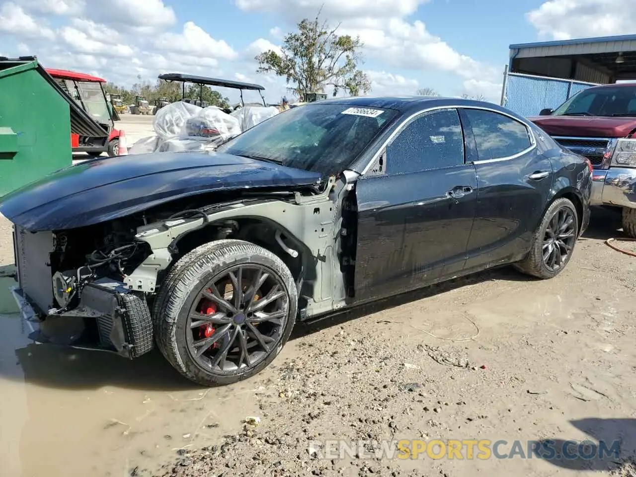 1 Photograph of a damaged car ZAM57YSS1K1338501 MASERATI ALL MODELS 2019