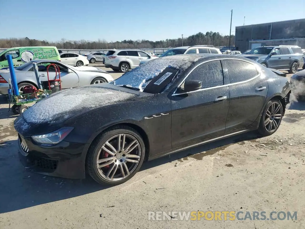 1 Photograph of a damaged car ZAM57YTA0K1308475 MASERATI ALL MODELS 2019