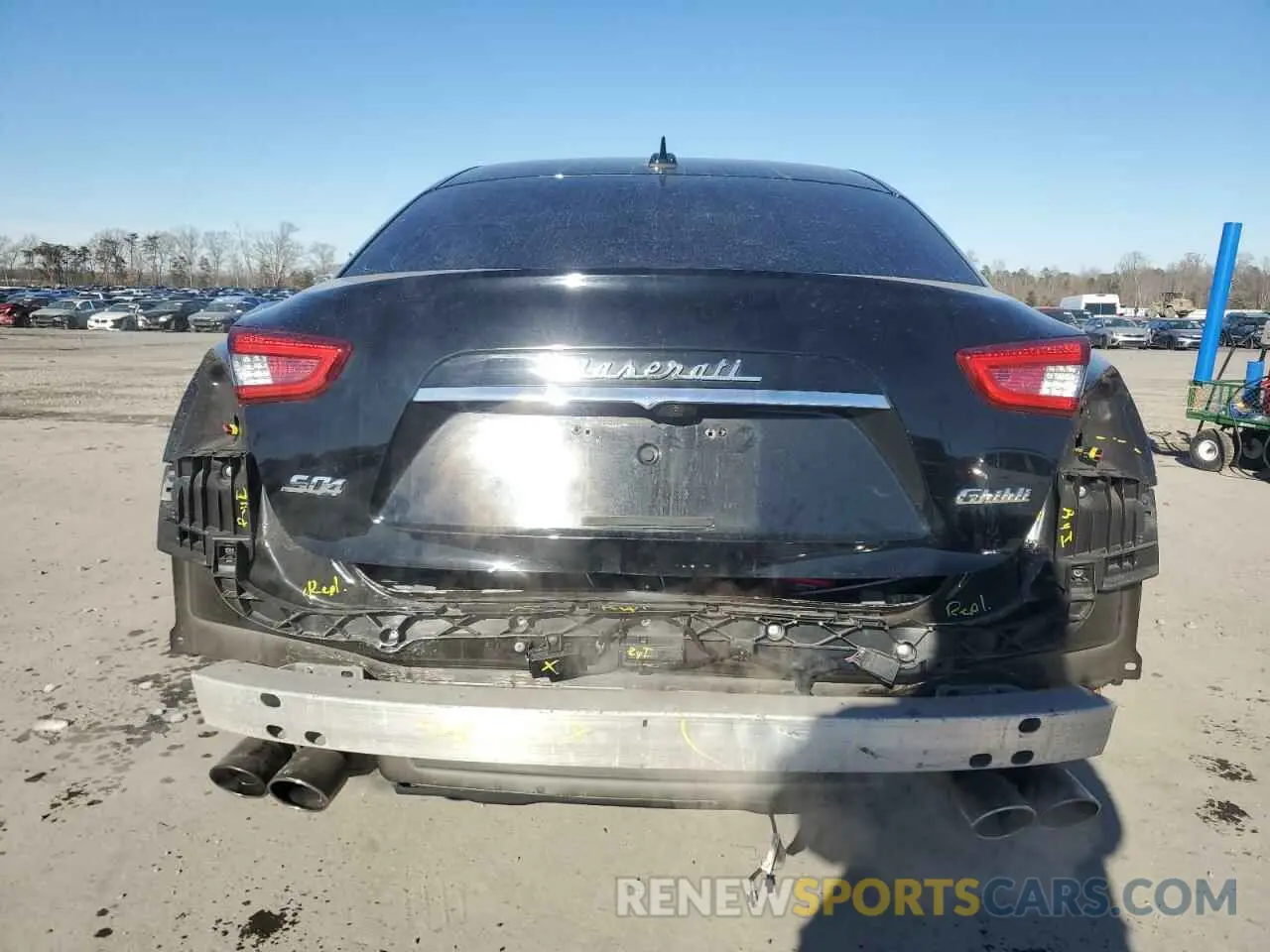 6 Photograph of a damaged car ZAM57YTA0K1308475 MASERATI ALL MODELS 2019