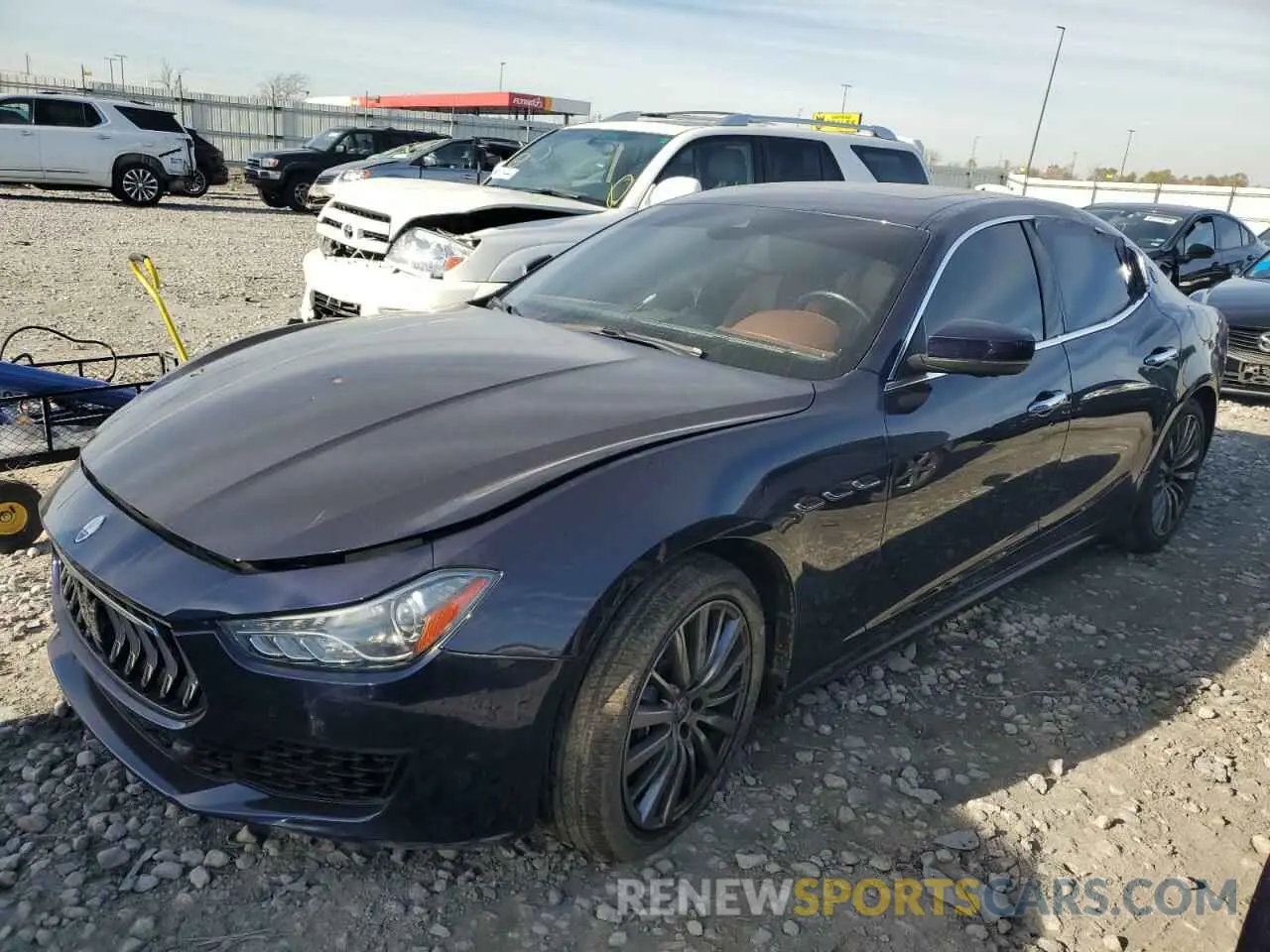 1 Photograph of a damaged car ZAM57YTA7K1330439 MASERATI ALL MODELS 2019