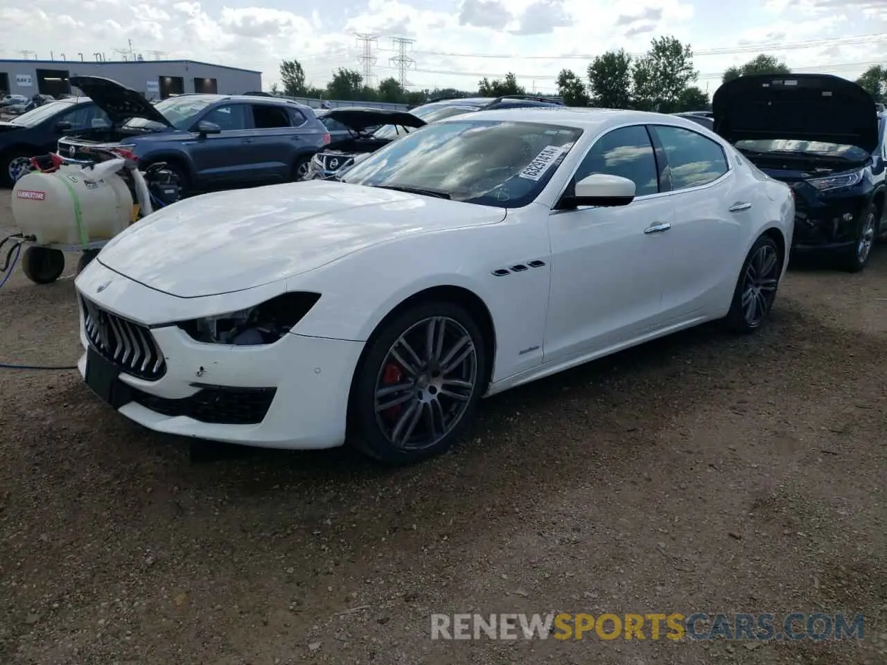 1 Photograph of a damaged car ZAM57YTL4K1312711 MASERATI ALL MODELS 2019