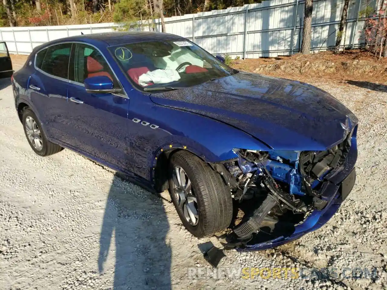 1 Photograph of a damaged car ZN661XUA0KX320611 MASERATI ALL MODELS 2019