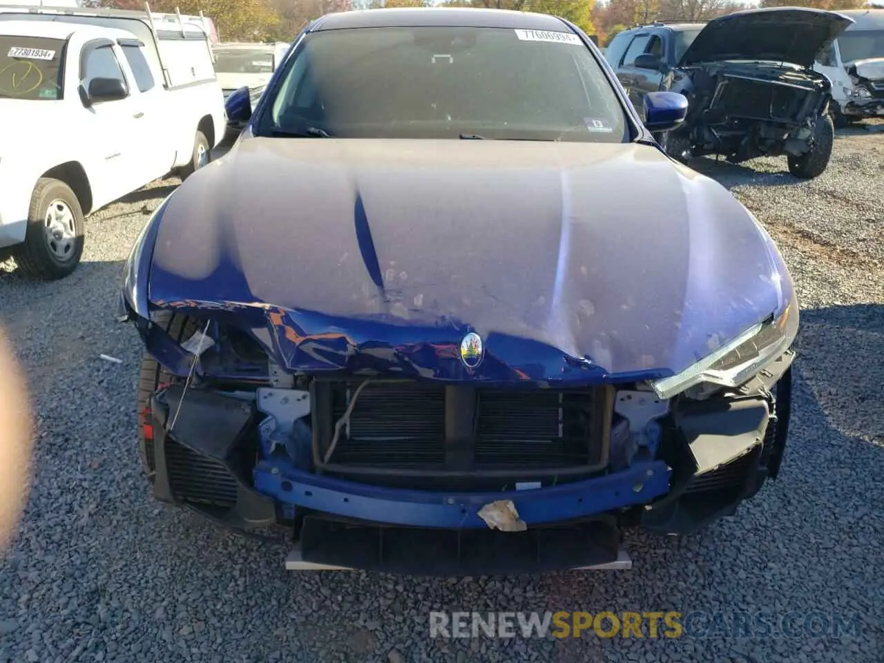 5 Photograph of a damaged car ZN661XUA3KX338973 MASERATI ALL MODELS 2019