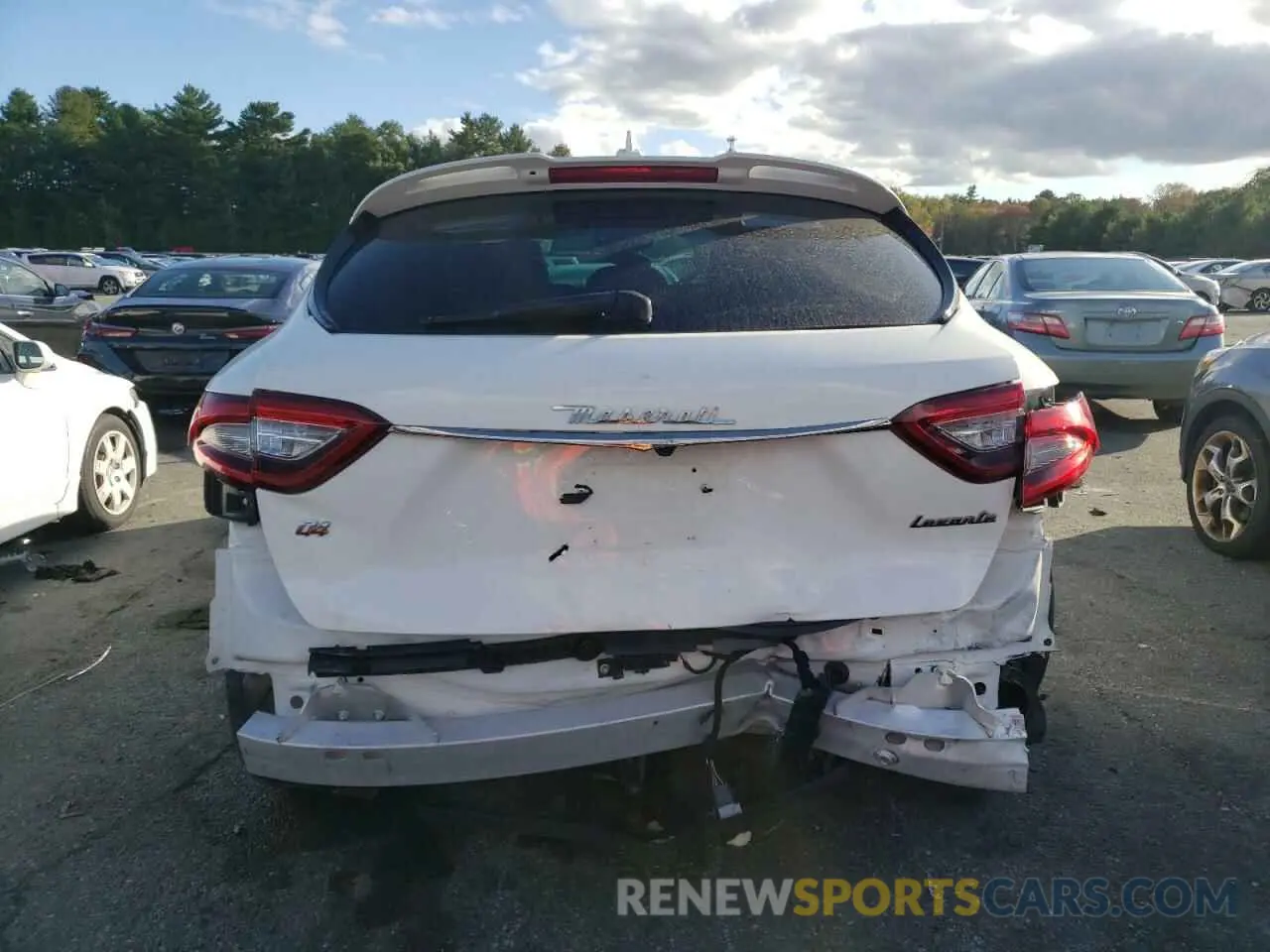 6 Photograph of a damaged car ZN661XUS9KX328117 MASERATI ALL MODELS 2019