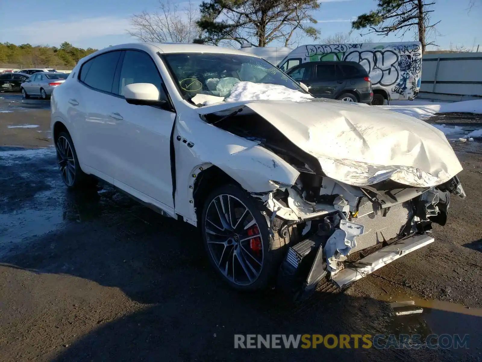 1 Photograph of a damaged car ZN661ZUA4KX328495 MASERATI ALL MODELS 2019