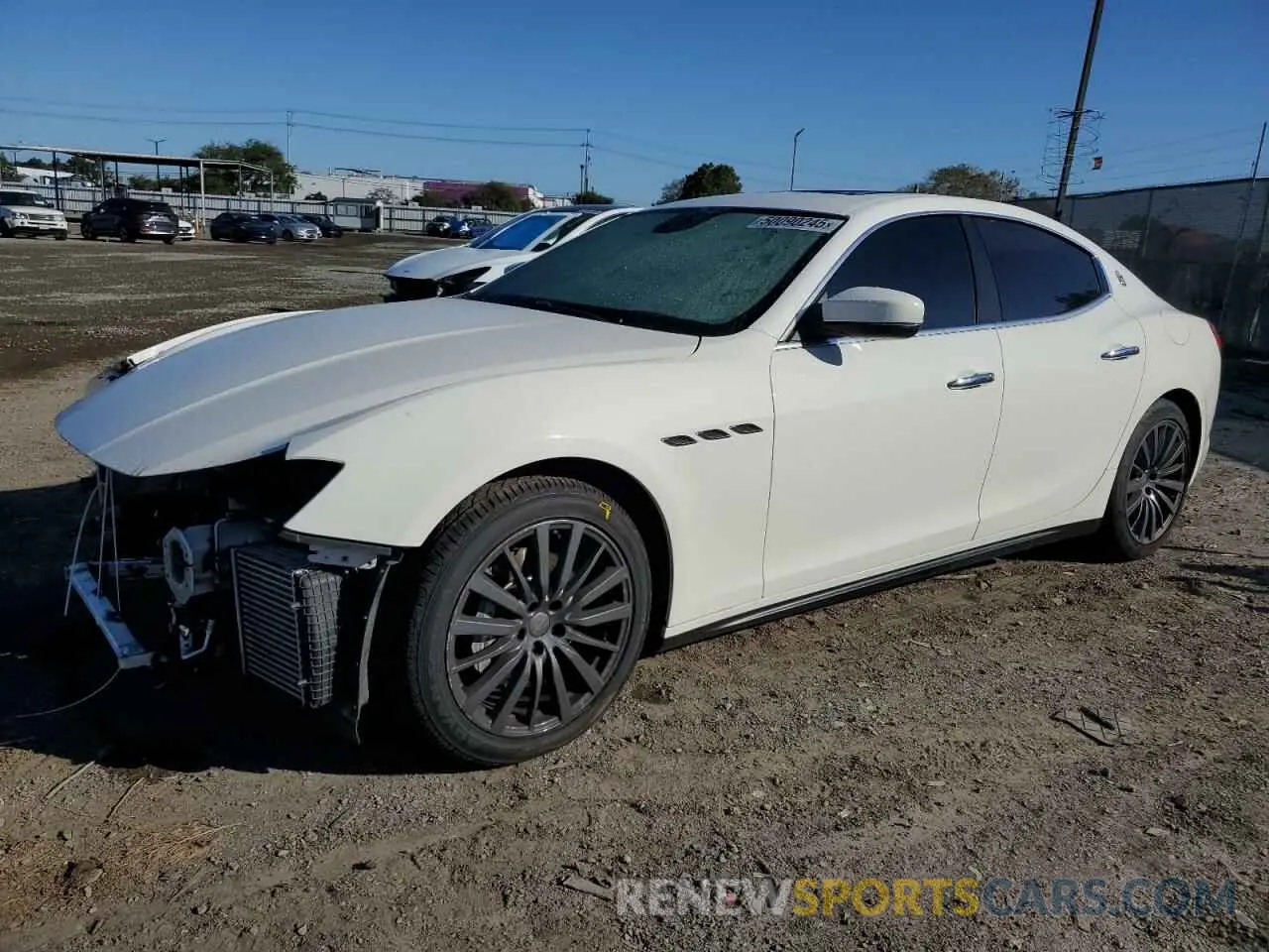 1 Photograph of a damaged car ZAM57XSA1L1344477 MASERATI ALL MODELS 2020