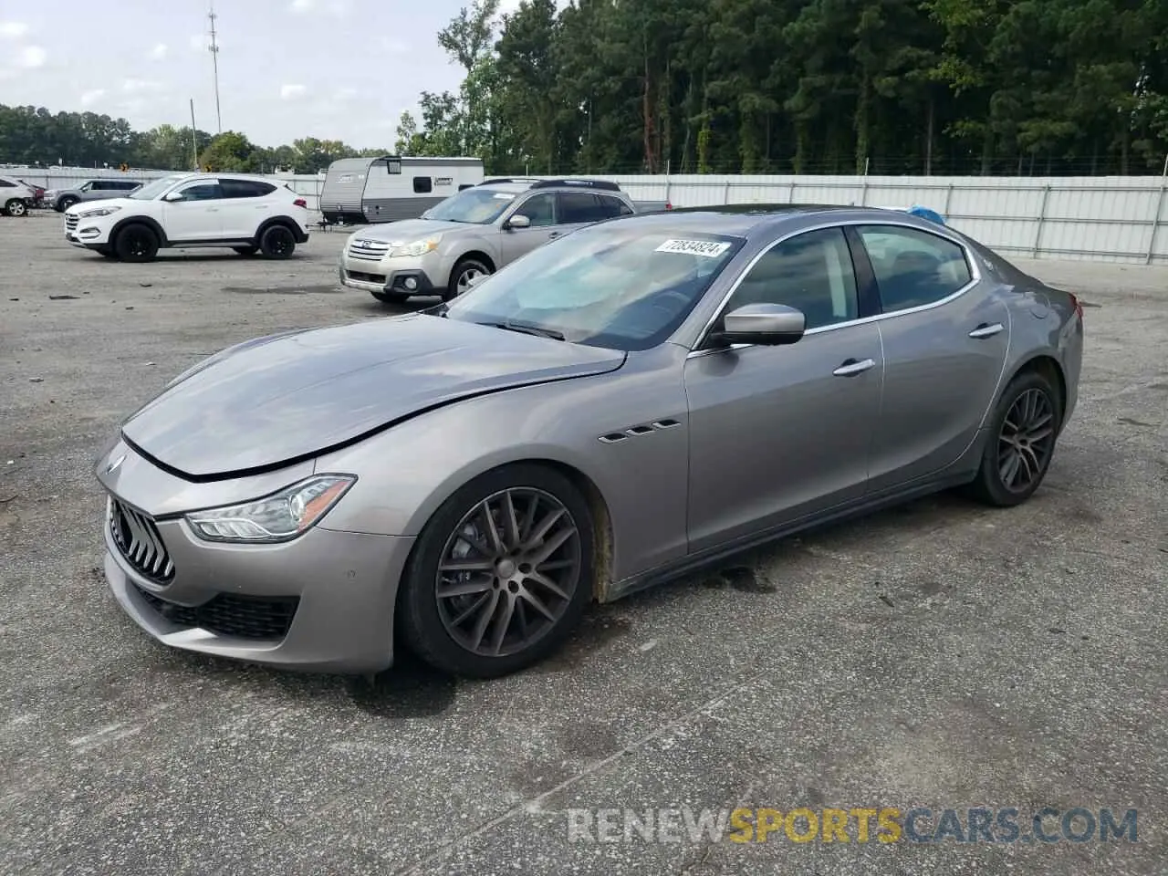 1 Photograph of a damaged car ZAM57YSA0L1341379 MASERATI ALL MODELS 2020