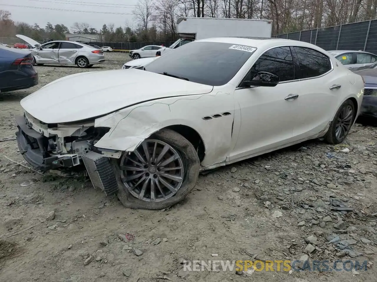 1 Photograph of a damaged car ZAM57YTA5L1344311 MASERATI ALL MODELS 2020
