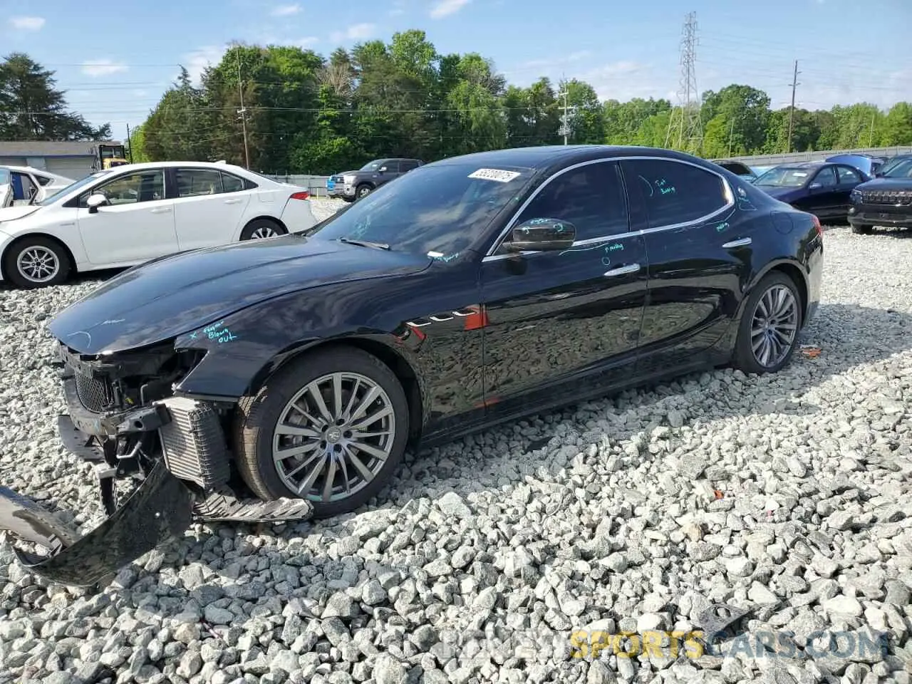1 Photograph of a damaged car ZAM57YTA7L1344357 MASERATI ALL MODELS 2020