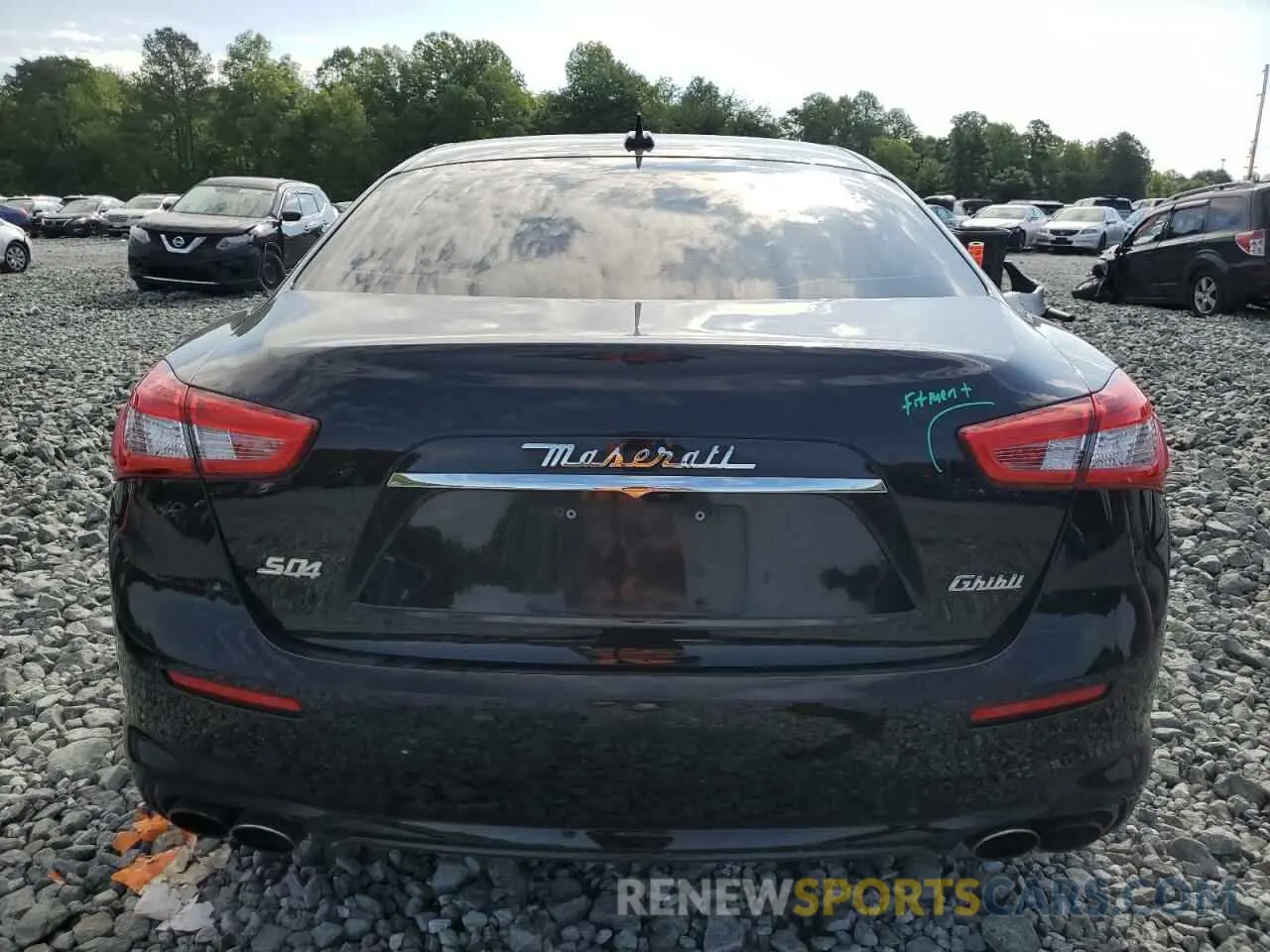 6 Photograph of a damaged car ZAM57YTA7L1344357 MASERATI ALL MODELS 2020