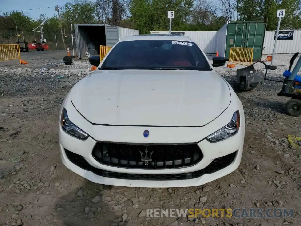 5 Photograph of a damaged car ZAM57YTA9L1354338 MASERATI ALL MODELS 2020