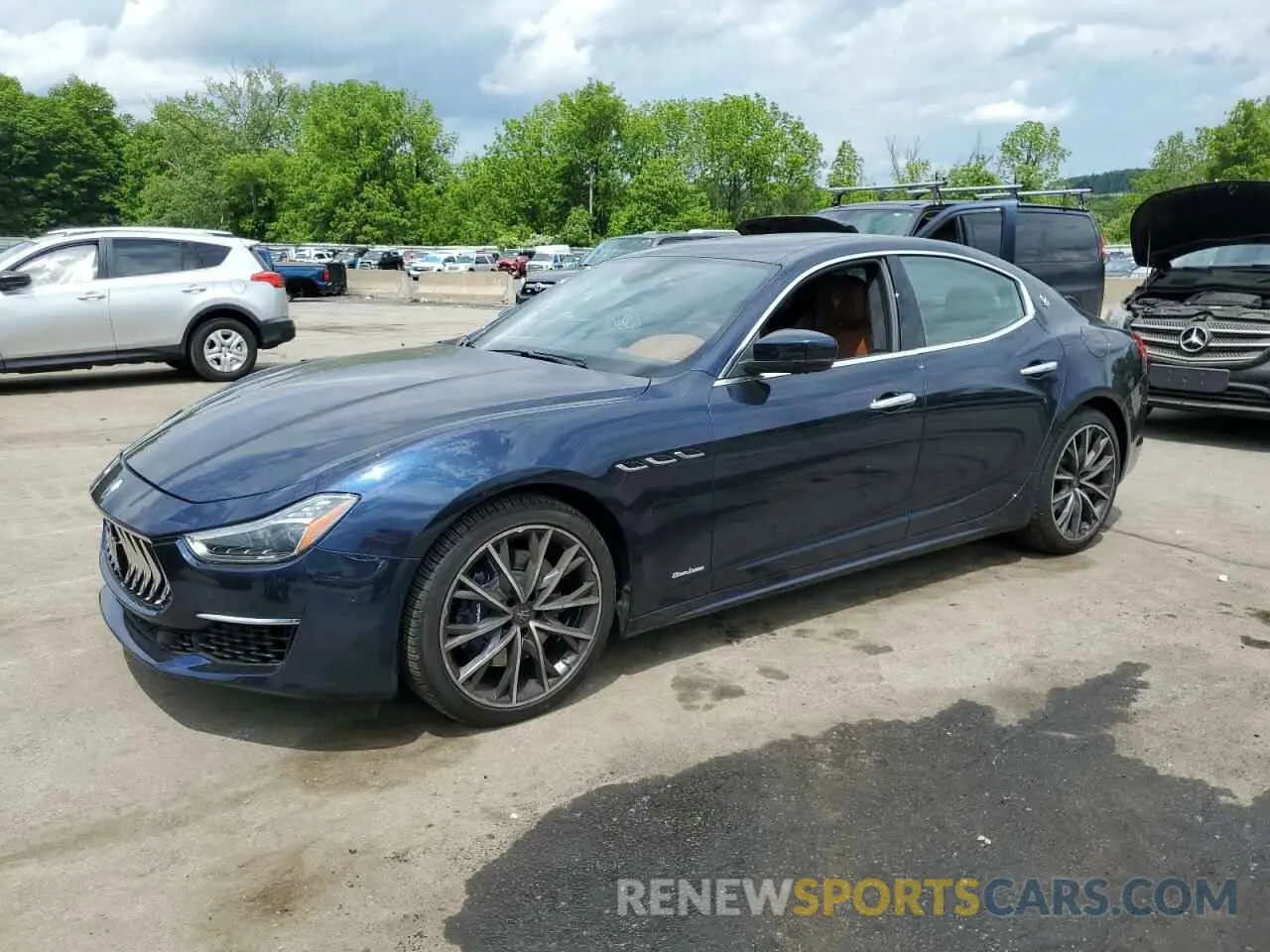 1 Photograph of a damaged car ZAM57YTL0L1351815 MASERATI ALL MODELS 2020
