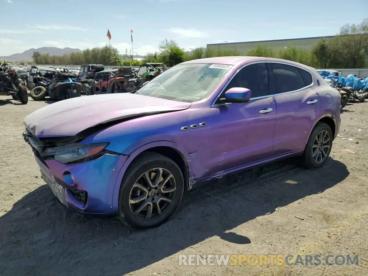 1 Photograph of a damaged car ZN661YUA5LX344751 MASERATI ALL MODELS 2020