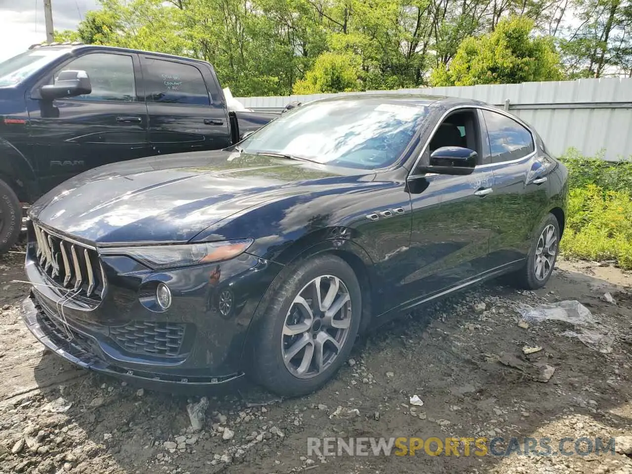 1 Photograph of a damaged car ZN661YUA6LX344645 MASERATI ALL MODELS 2020