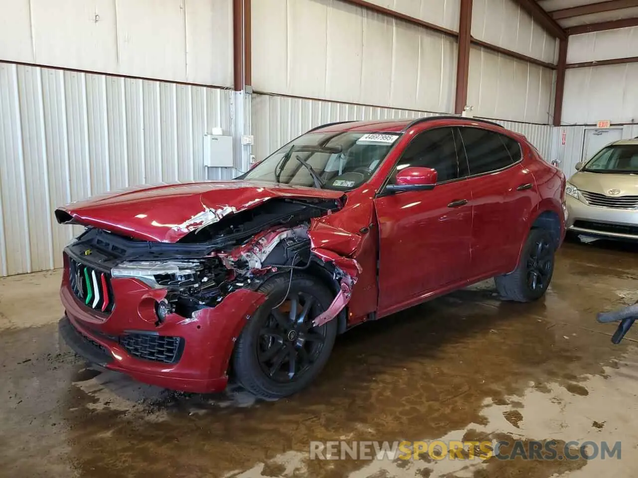 1 Photograph of a damaged car ZN661YUL8LX343823 MASERATI ALL MODELS 2020