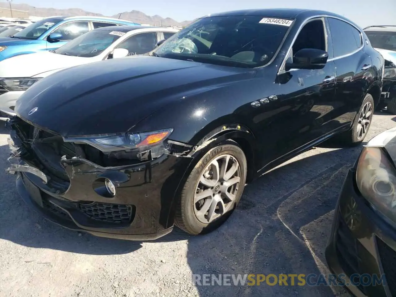 1 Photograph of a damaged car ZN661YUA1MX370250 MASERATI ALL MODELS 2021