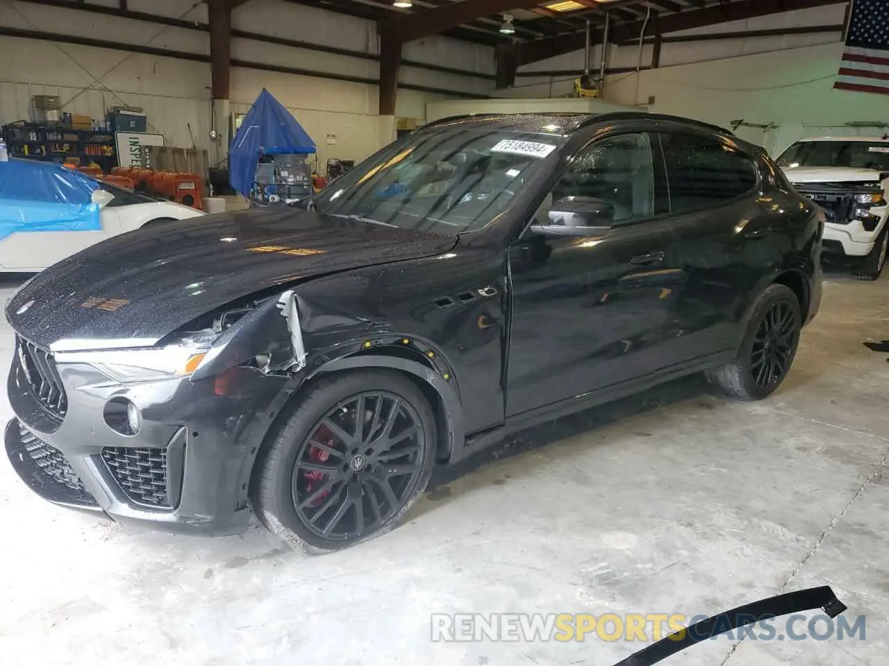 1 Photograph of a damaged car ZN661YUAXMX357898 MASERATI ALL MODELS 2021